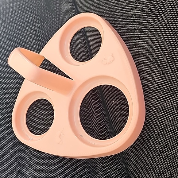 Vintage "Round the Clock with Baby" Jar and Tray set. PINK. Pristine condition. - Picture 5 of 12